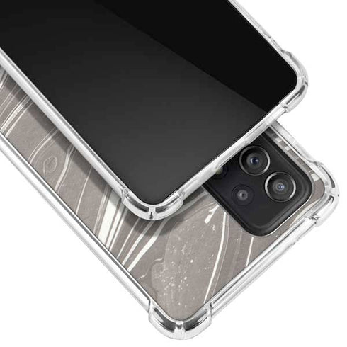 Grey Marble Galaxy A72 5G Clear Case